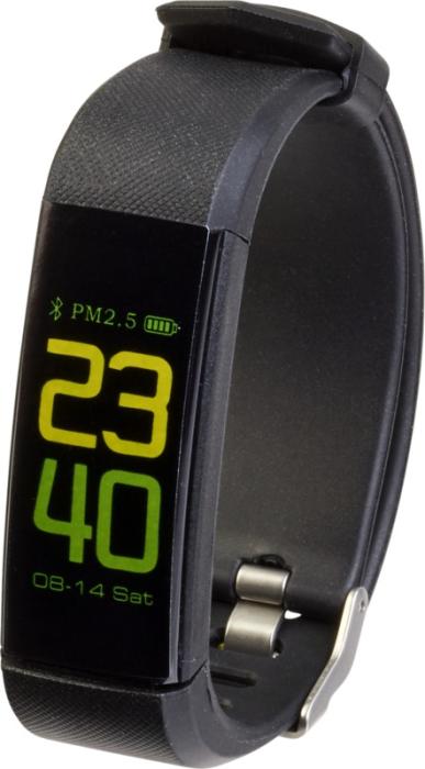 Prixton smartband AT801T with thermometer - Solid black