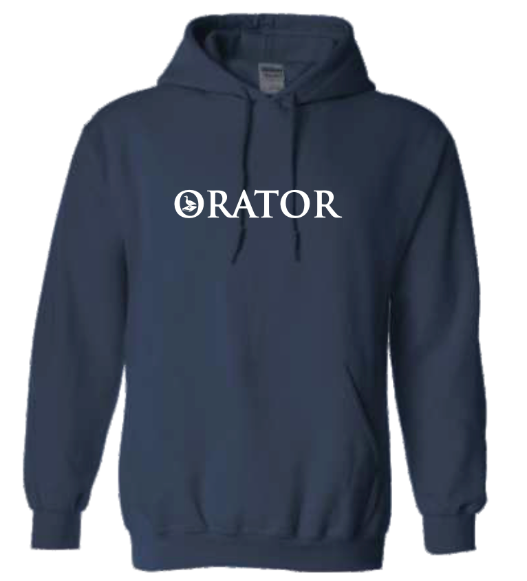 Orator hettupeysa dökkblá