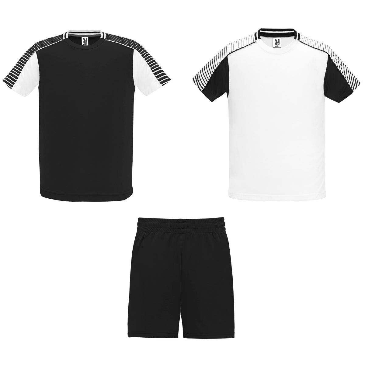 Bumbubolti sport sets black/white