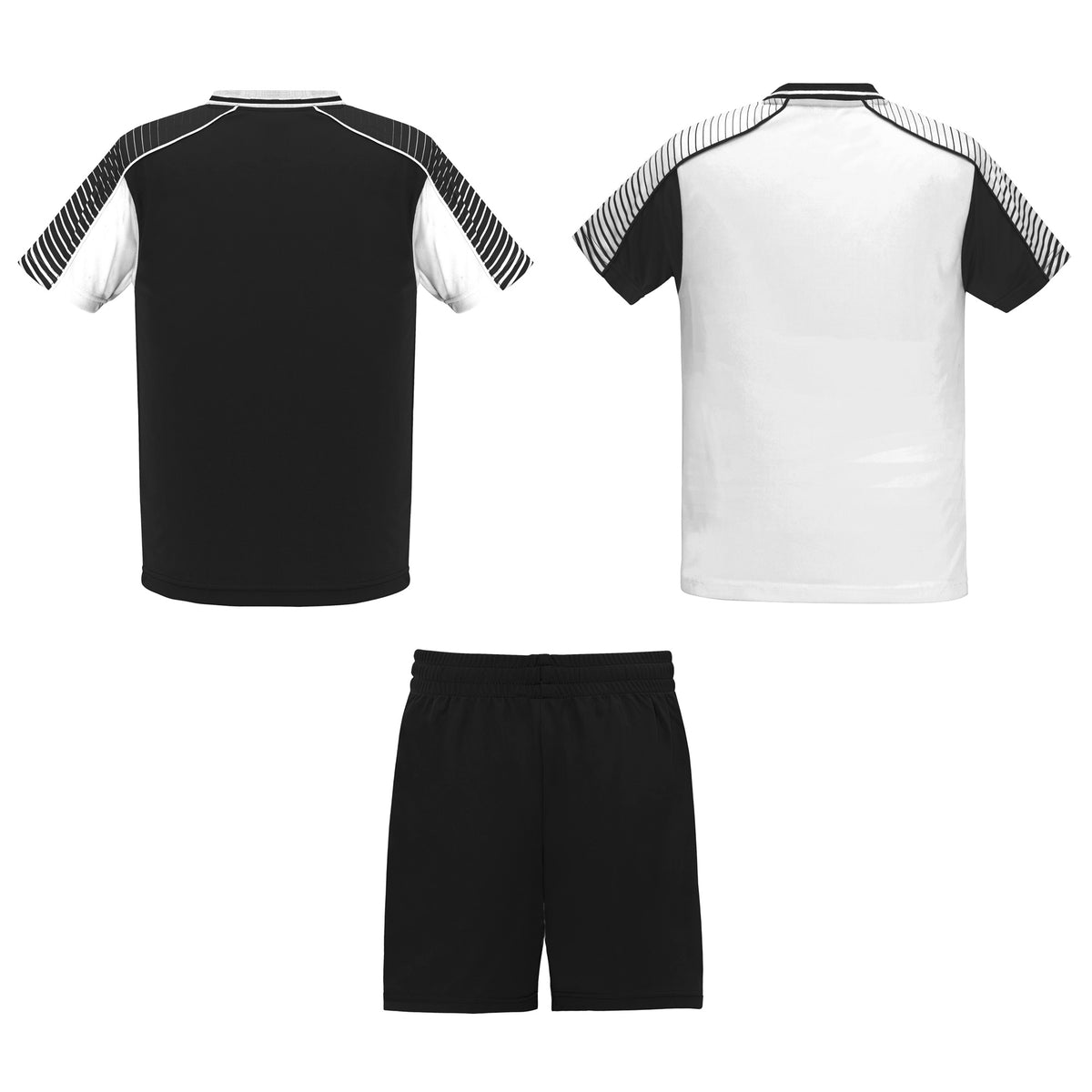 Bumbubolti sport sets black/white