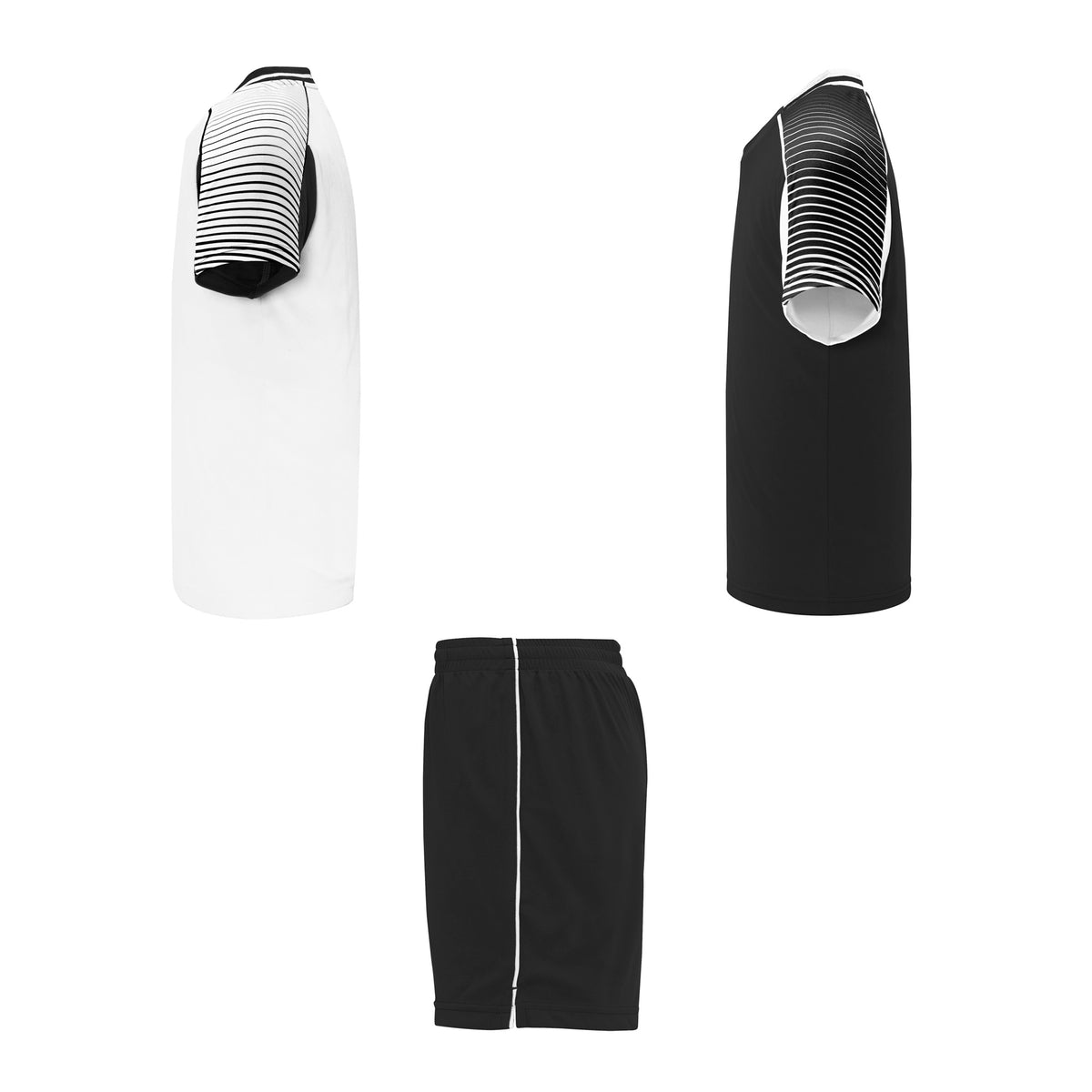 Bumbubolti sport sets black/white