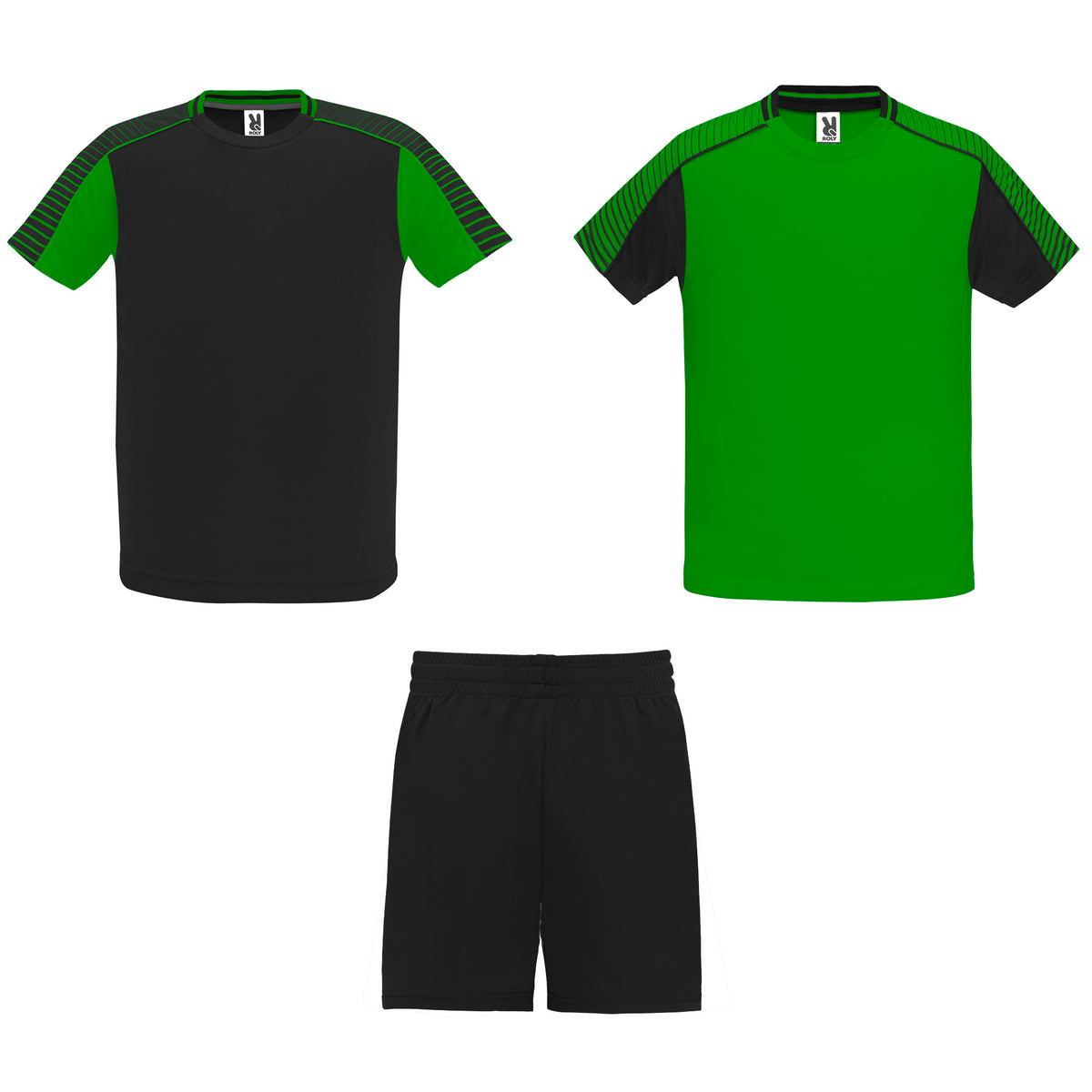 Bumbubolti sport sets black/green