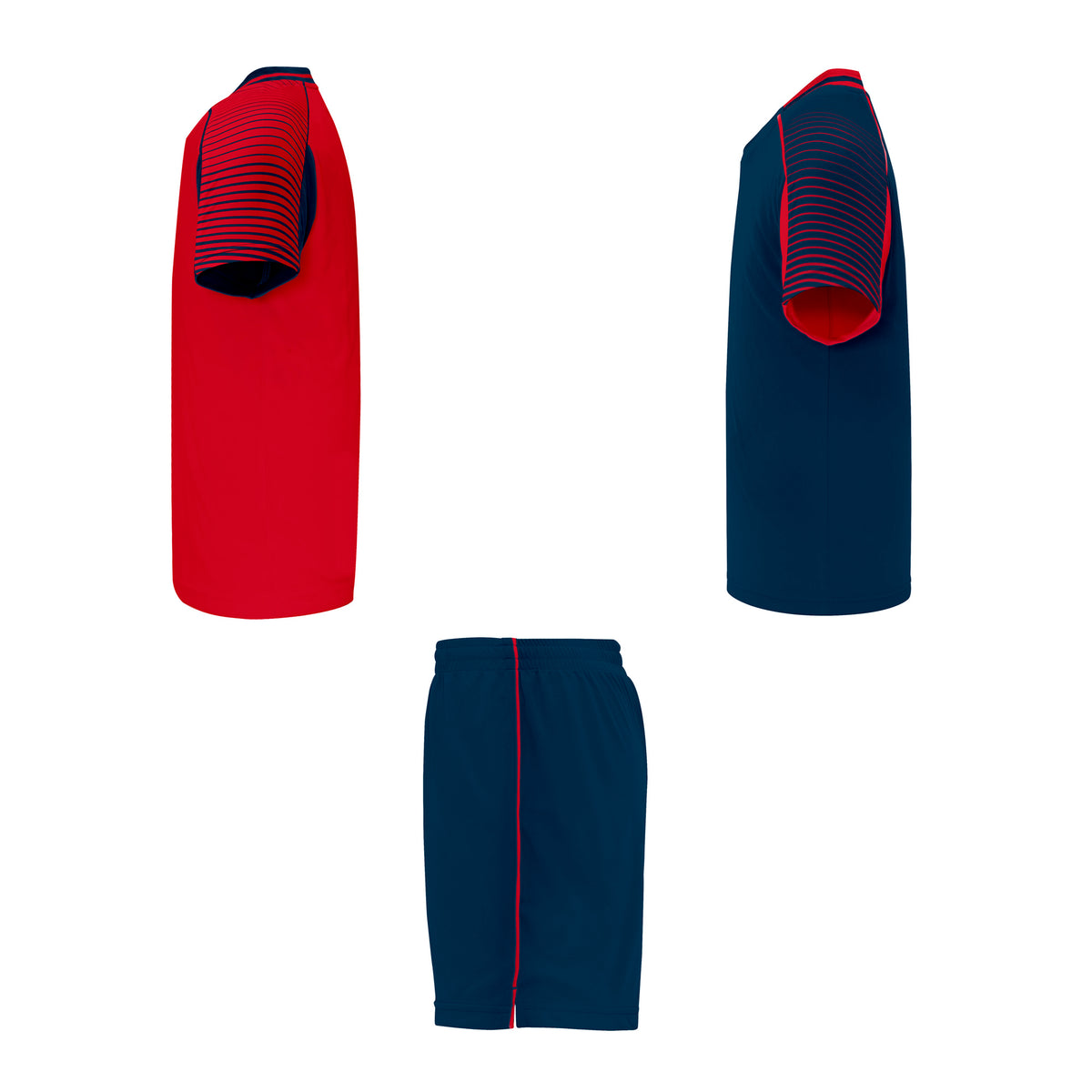 Bumbubolti sport sets blue/red