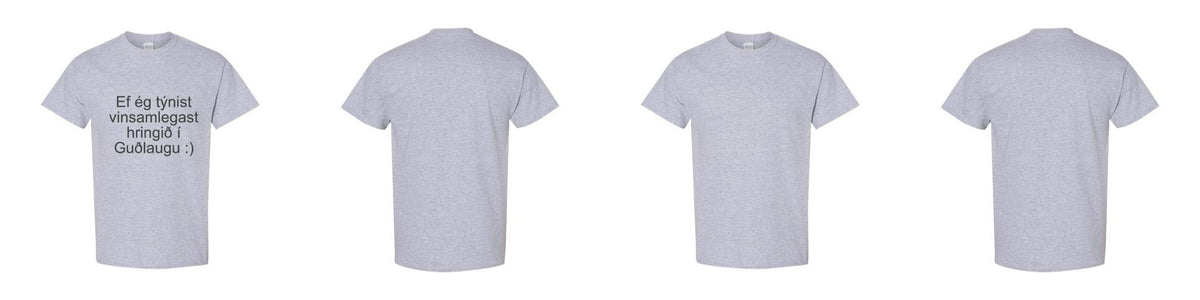 Gildan T-bolur unisex
